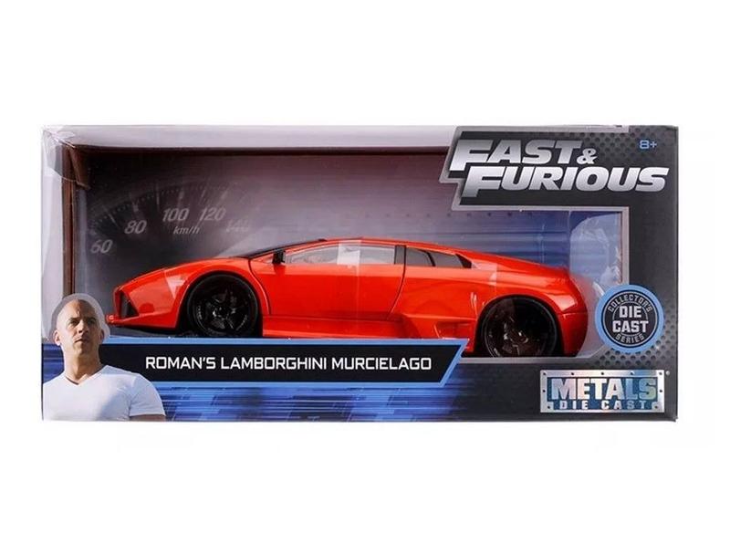 Velozes E Furiosos Lamborghini Murcielago Lp 640 - 1/24 Jada